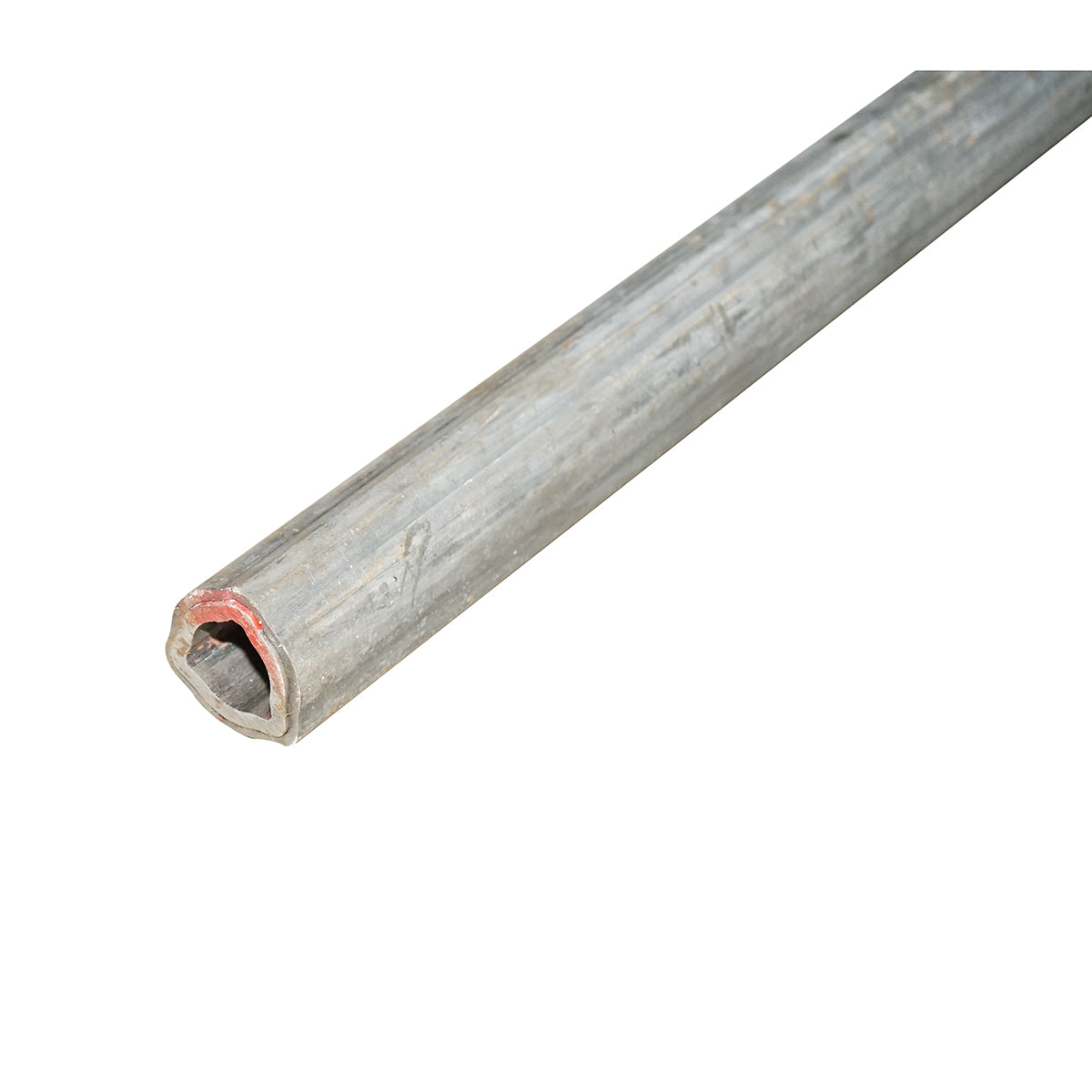 Set of triangular cardan tube series T4 exterior 43.4 and interior 40.1x36.1 cross 27x74.6 L=1m